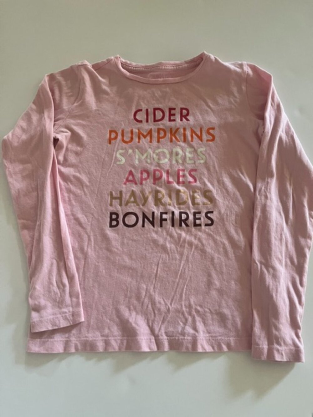 Girl's Long Sleeve Crewcuts Tshirt